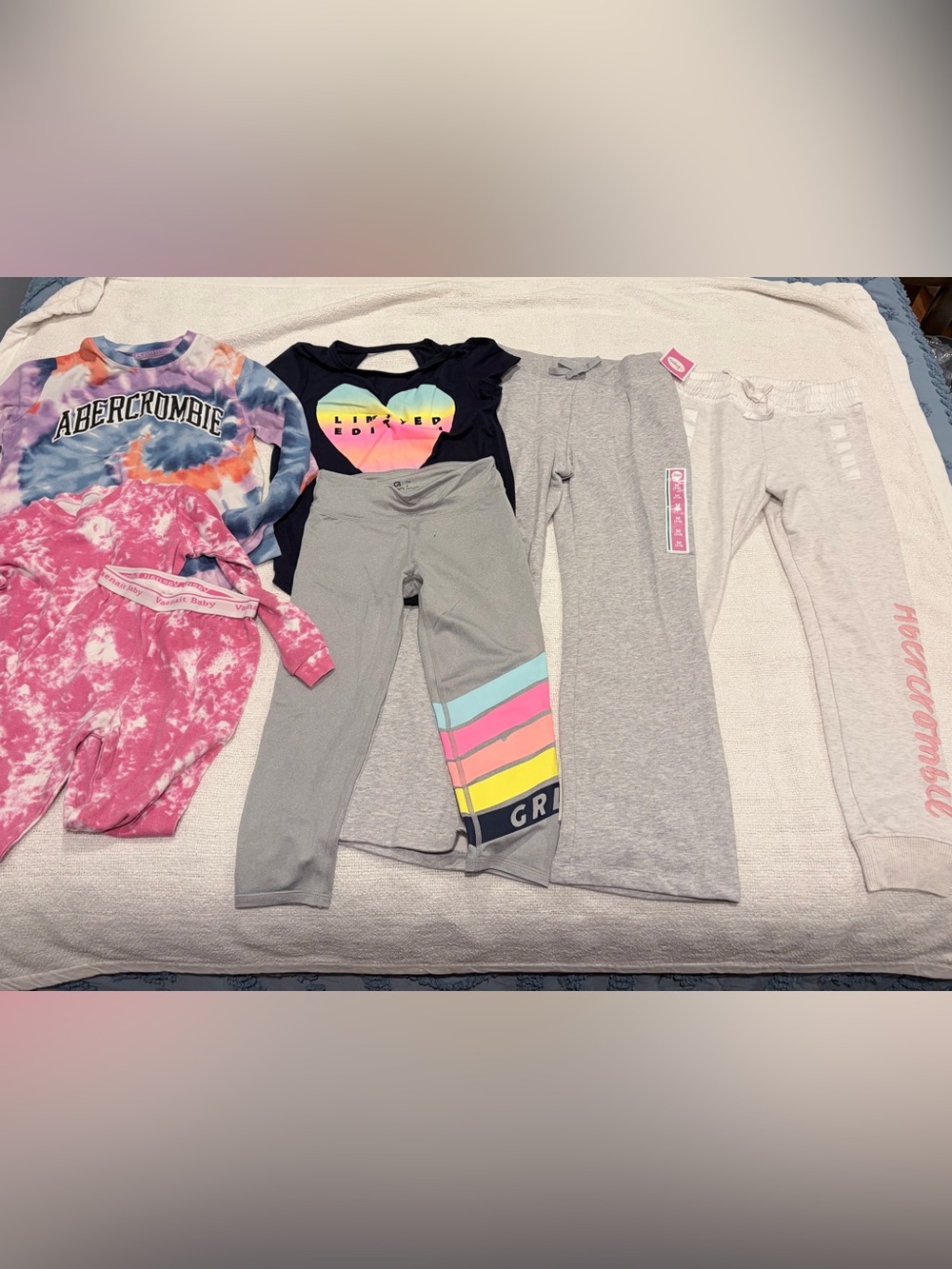 Girls Clothing Lot Abercrombie GapFit Circo Vanity Baby Tie Dye